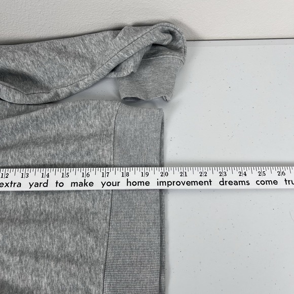 Prince Pickleball Womens Cropped 1/4 Zip Pullover Sweatshirt Gray Size Small NWT - Picture 4 of 8